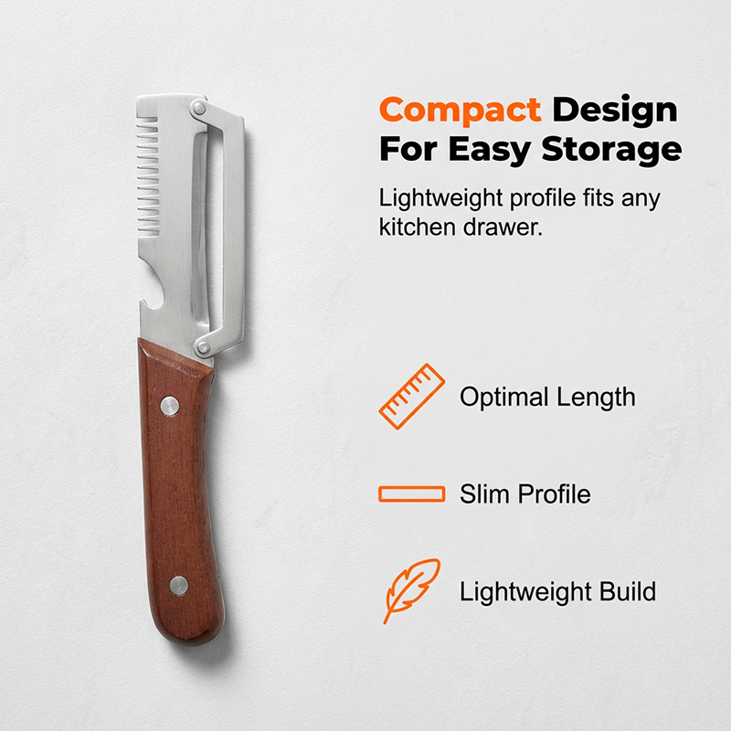 🔥BUY 2 GET 1 FREE!✨3-in-1 Kitchen Tool for Green Onion Shredder and Peeler