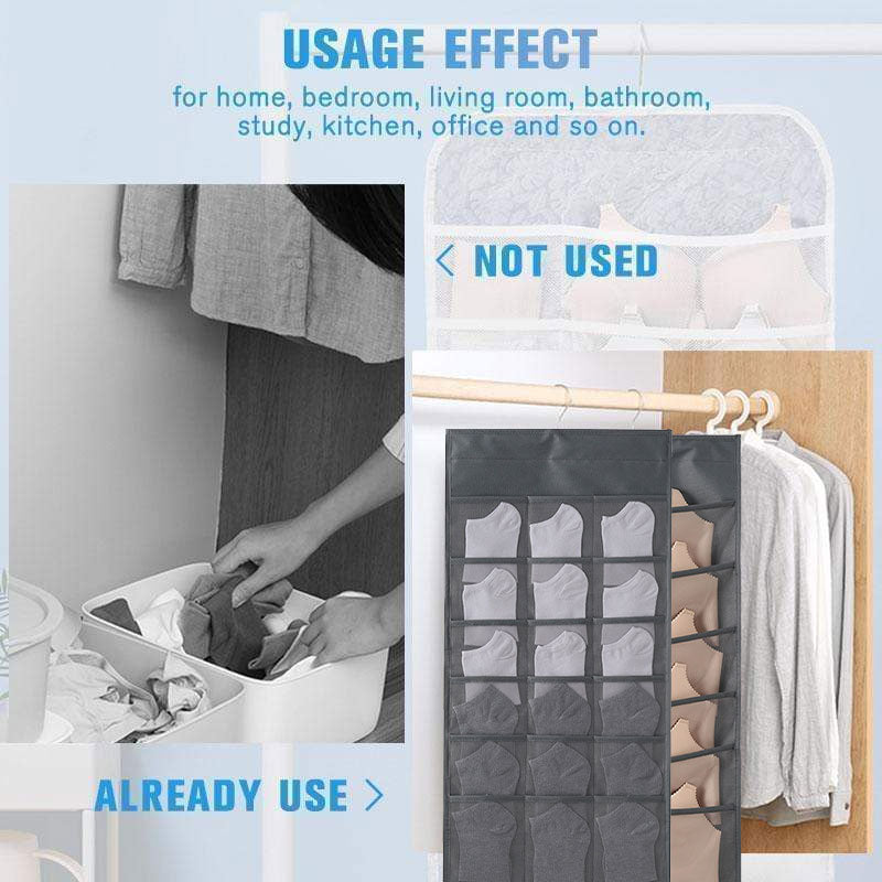 Double-Side Hanging Underwear Organizer