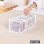 Load image into Gallery viewer, Drawer type separator basket for trousers and clothes storage box
