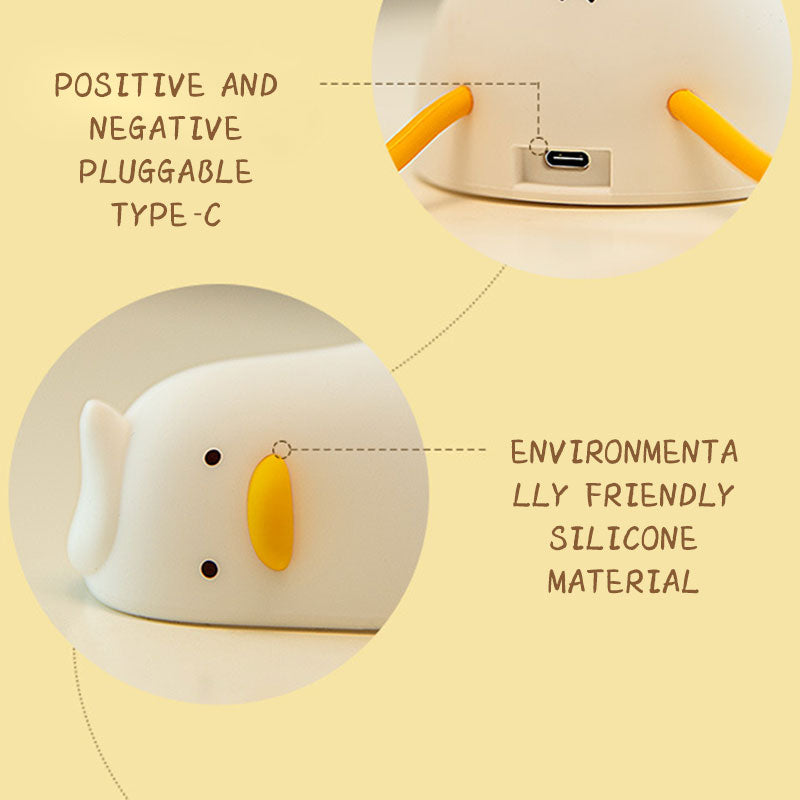 Duck Shape LED Night Light Touch Sensor