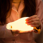 Load image into Gallery viewer, Duck Shape LED Night Light Touch Sensor
