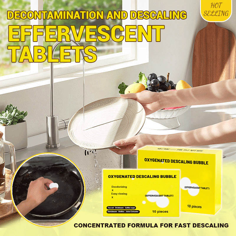 Oxygen Descaling Effervescent Tablets