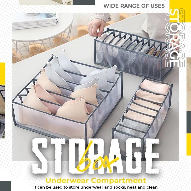 Drawer type separator basket for trousers and clothes storage box