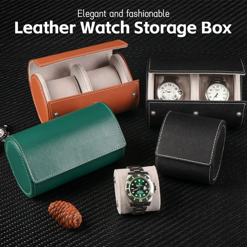 Leather Watch Storage Box