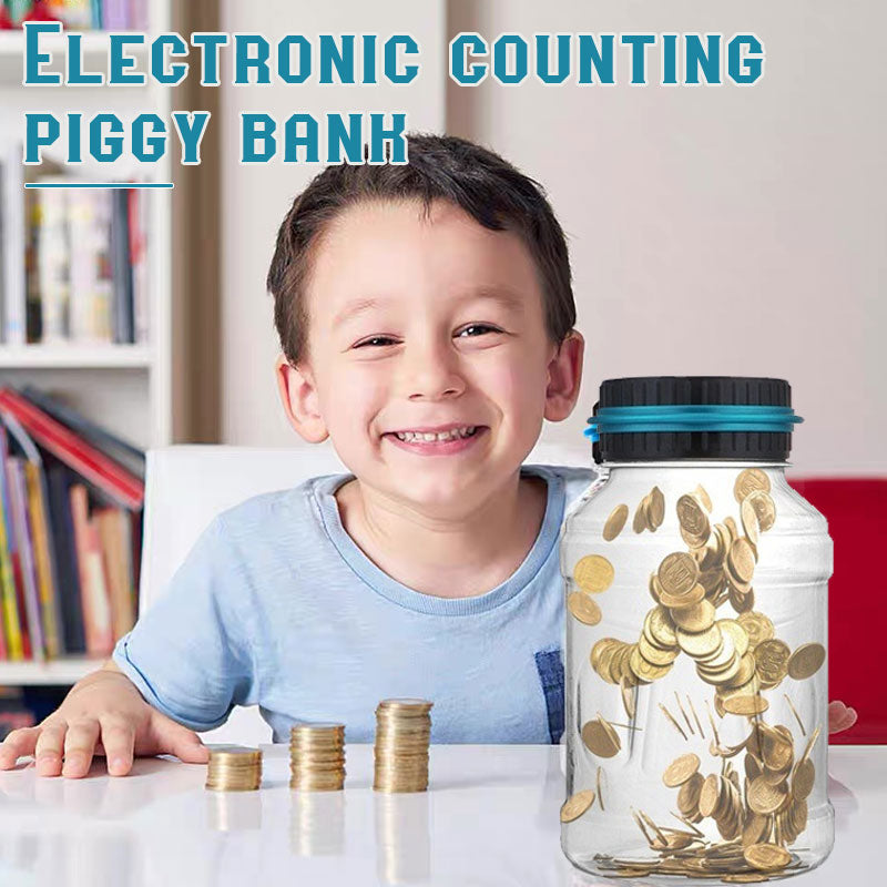 Electronic Counting Piggy Bank