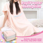 Poncho Hooded Bathrobe