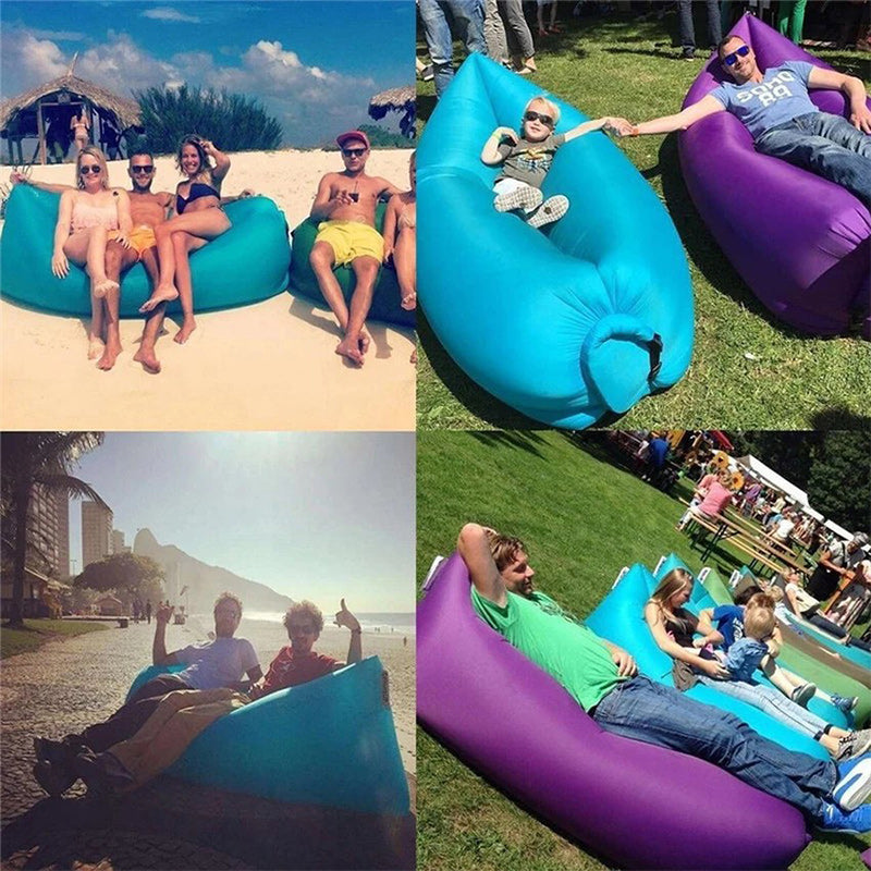 Fast Inflatable Air Sleeping Bag