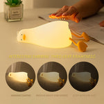 Load image into Gallery viewer, Duck Shape LED Night Light Touch Sensor
