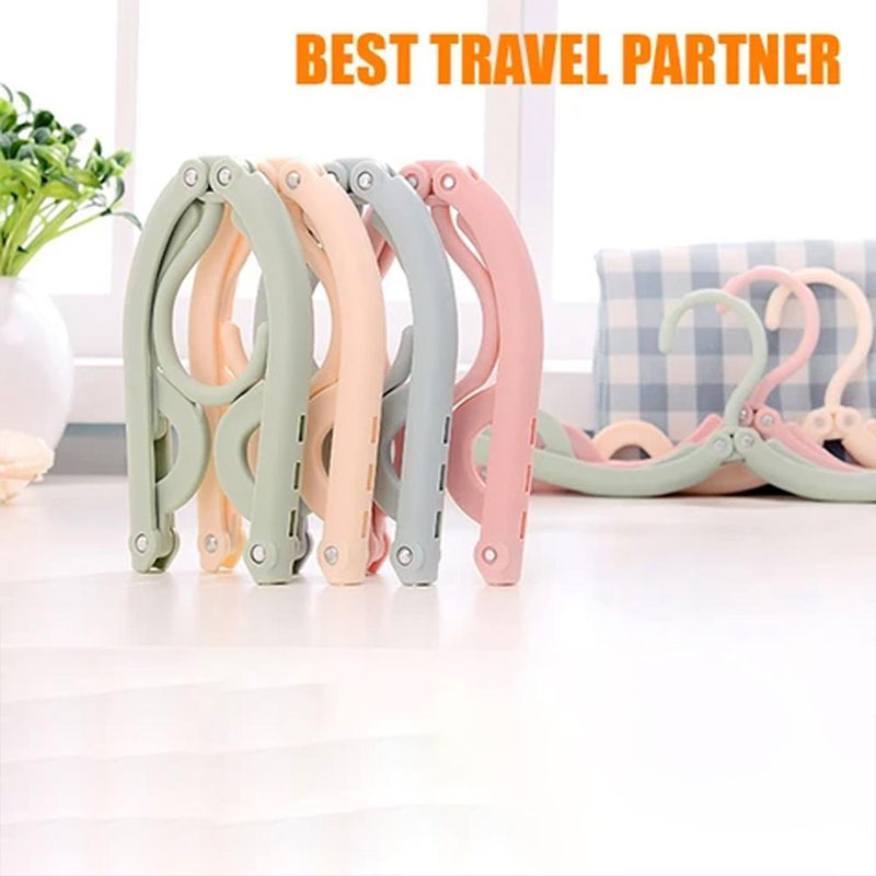 Foldable Portable Travel Hanger(8 PCS)