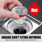 Load image into Gallery viewer, Bathroom Floor Drain Transparent Deodorant Core
