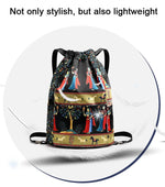 Load image into Gallery viewer, Drawstring Foldable Large Capacity Dry-wet Separation Travel Sports Backpack🔥Buy 2 items and save 10% off

