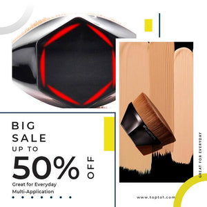 High-Density Seamless Foundation Brush