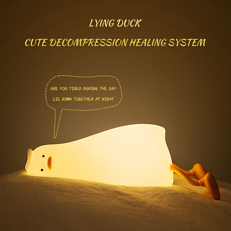 Duck Shape LED Night Light Touch Sensor