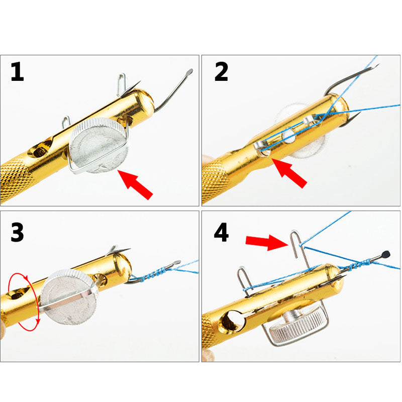 Fishing Line Knotter Hook Needle🎣