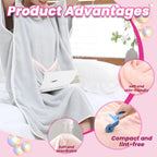 Poncho Hooded Bathrobe