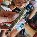 Load image into Gallery viewer, Portable Easy-To-Clean Twisted Glass Blunt Pip
