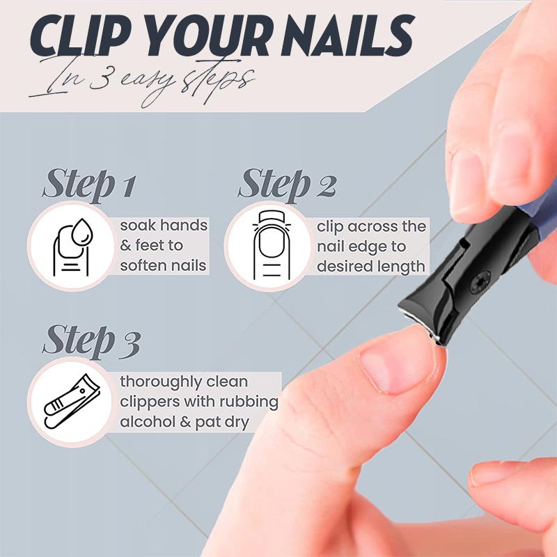 Anti-Splash Nail Clippers