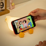Load image into Gallery viewer, Duck Shape LED Night Light Touch Sensor

