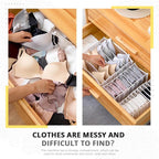 Drawer type separator basket for trousers and clothes storage box