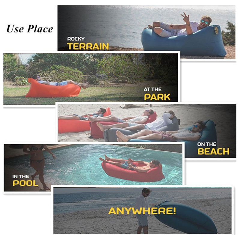 Fast Inflatable Air Sleeping Bag