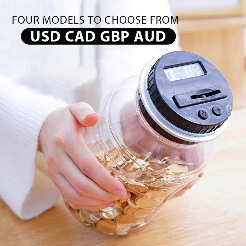 Electronic Counting Piggy Bank