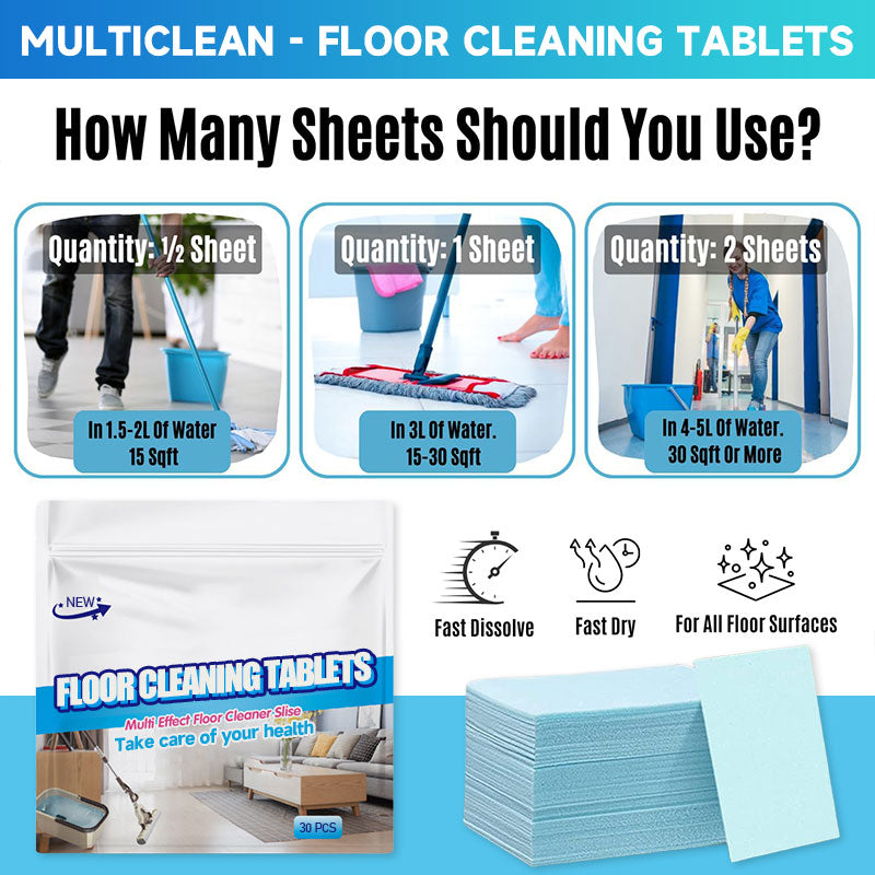 🎄Christmas Promotion-40% OFF🎄Decontamination and Fragrance Floor Cleaning Tablets