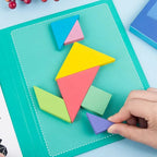Magnetic Tangram Intellectual Puzzle