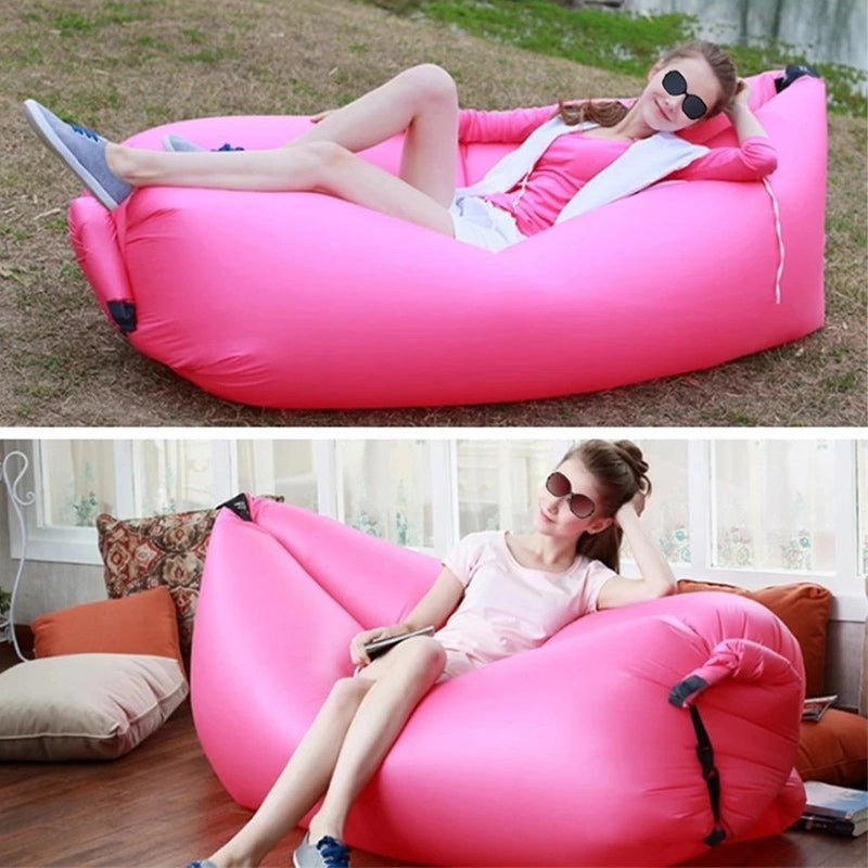 Fast Inflatable Air Sleeping Bag