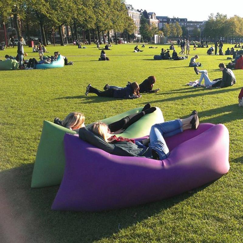Fast Inflatable Air Sleeping Bag