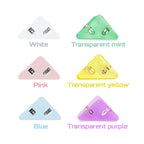 Triangular Round Edge Document Clips